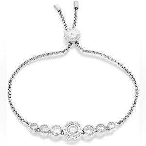 Michael Kors Silver Adjustable Bracelet
